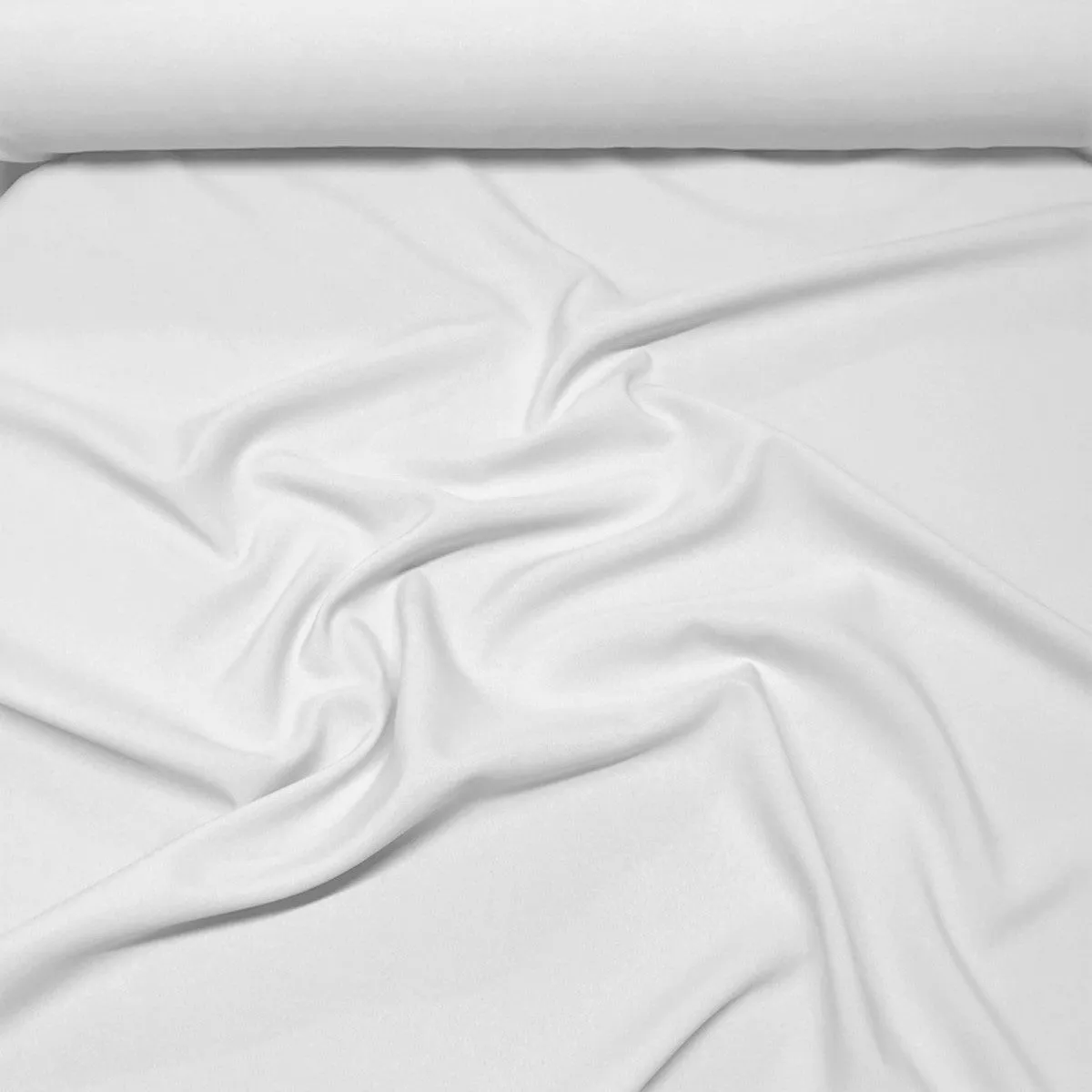 1pc - Scuba (Wrinkle-Free) Drapery Panel 8' Tall x 58" wide - White