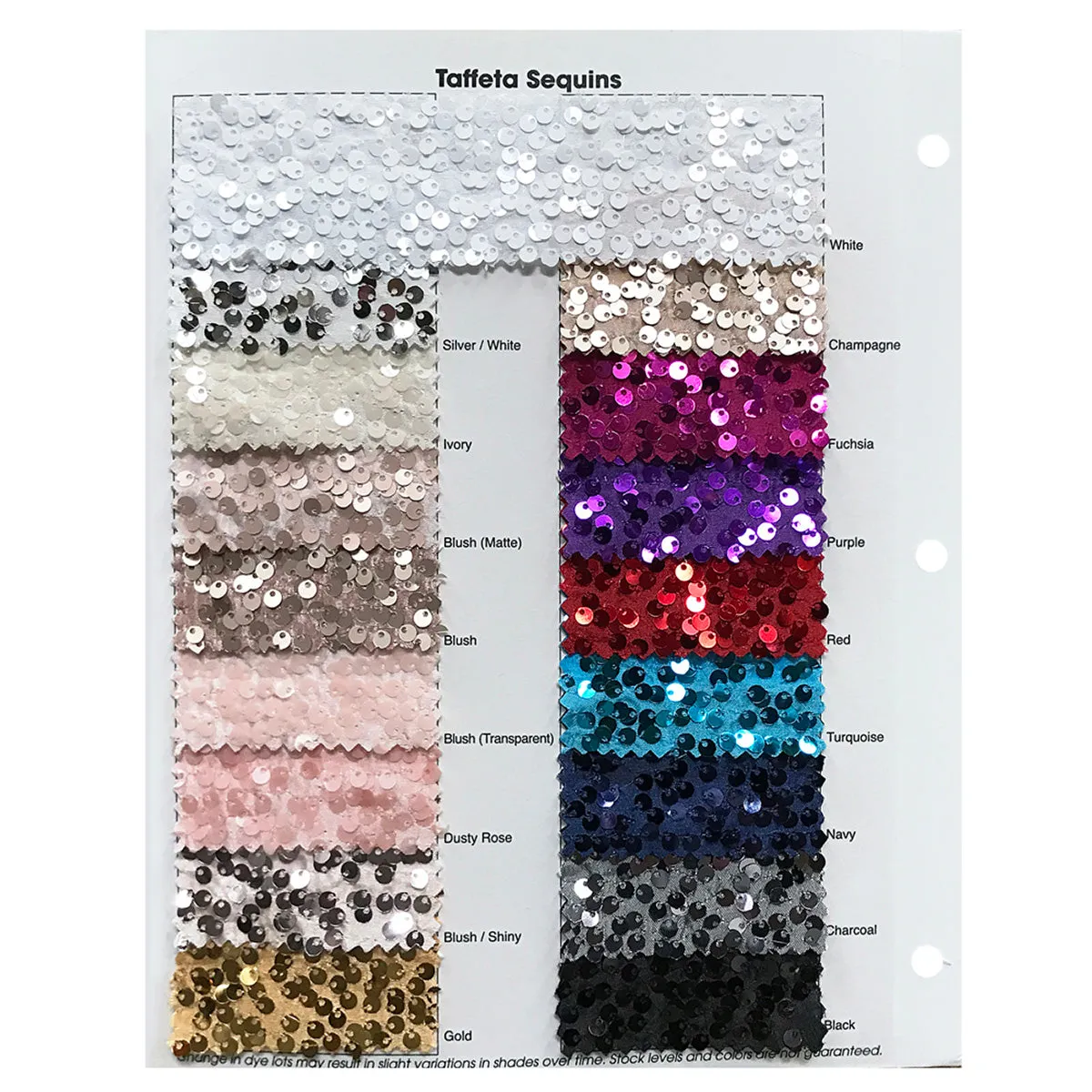 1pc - Taffeta Sequins Table Linen 108" Round - Charcoal