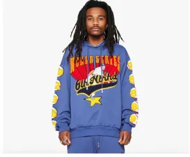 6TH BRAND - PREGAME" PULLOVER - BLUE