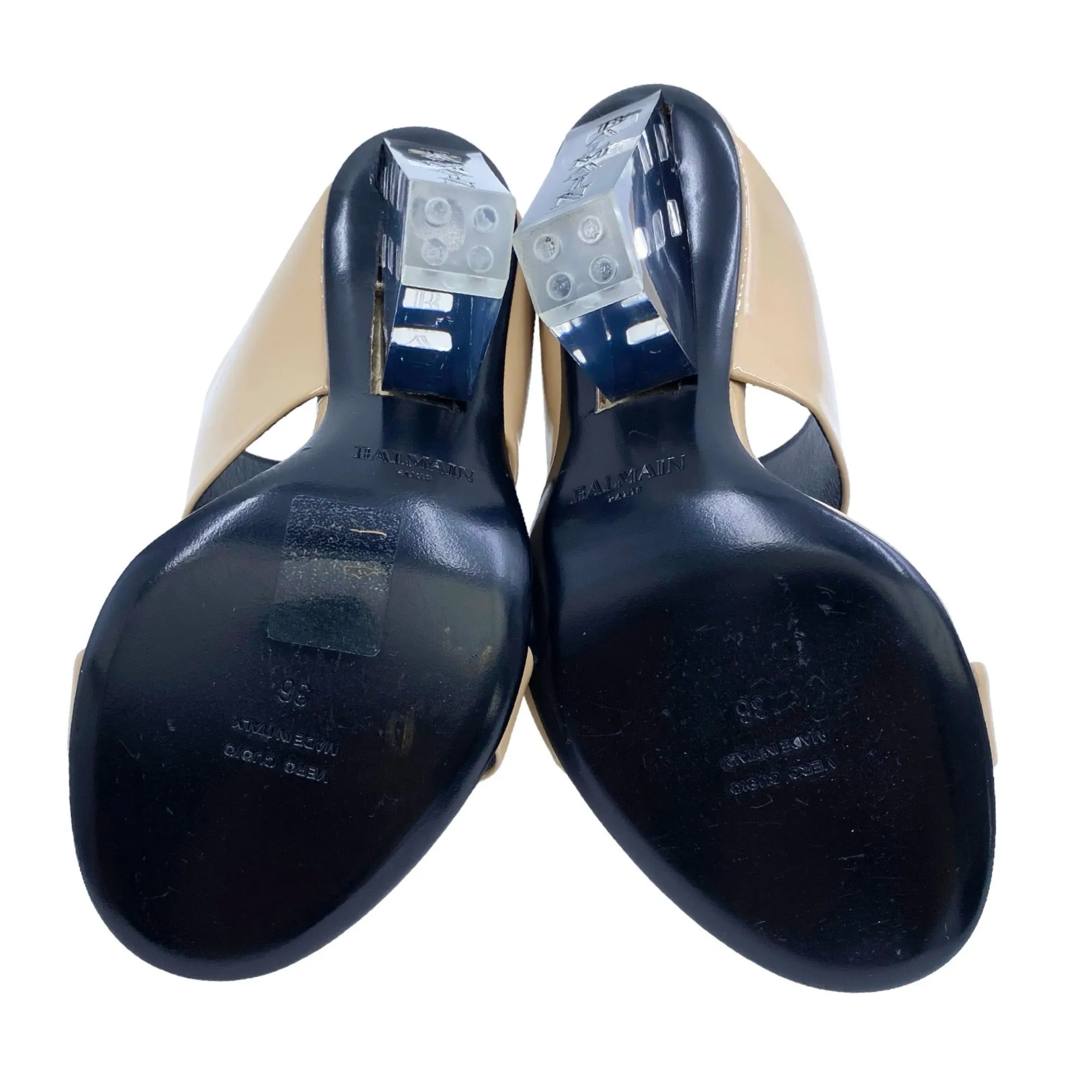 BALMAIN LORY SANDALS EU 36/ UK 3