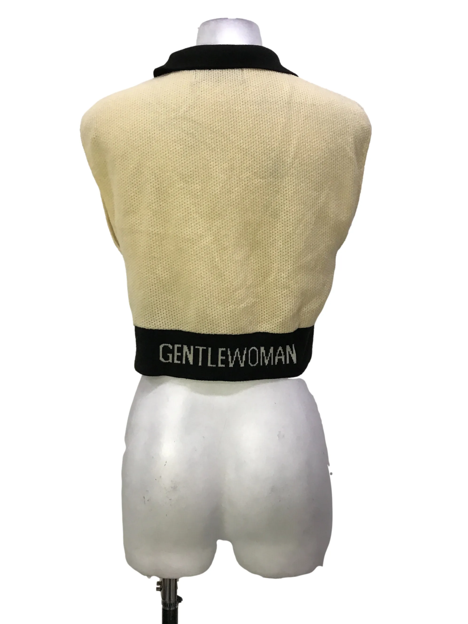 Beige Printed Brand Top