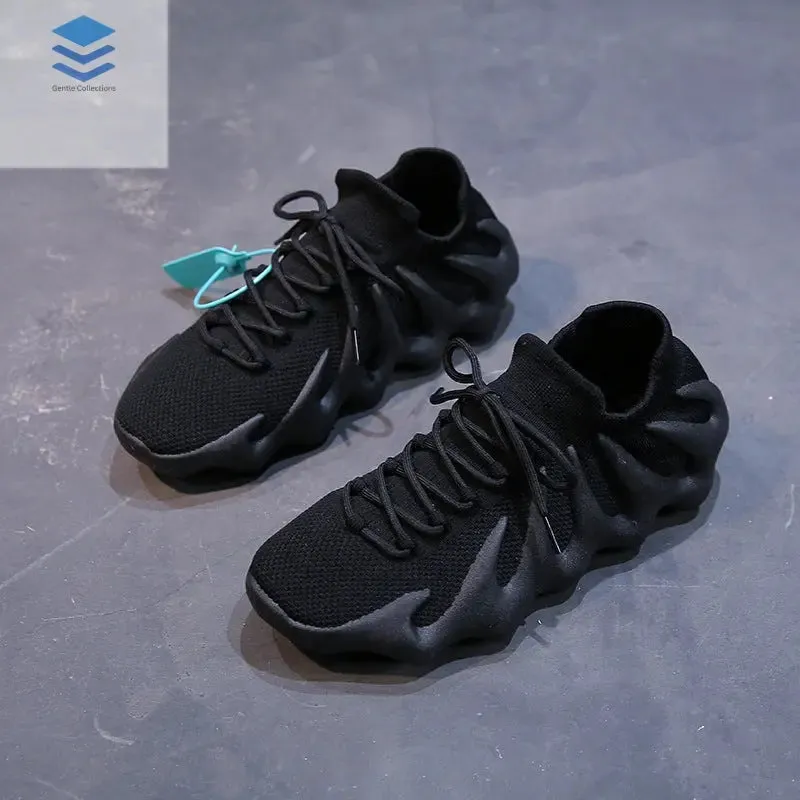 Breathable Casual Running Shoes Volcanic Socks Shoes For Men