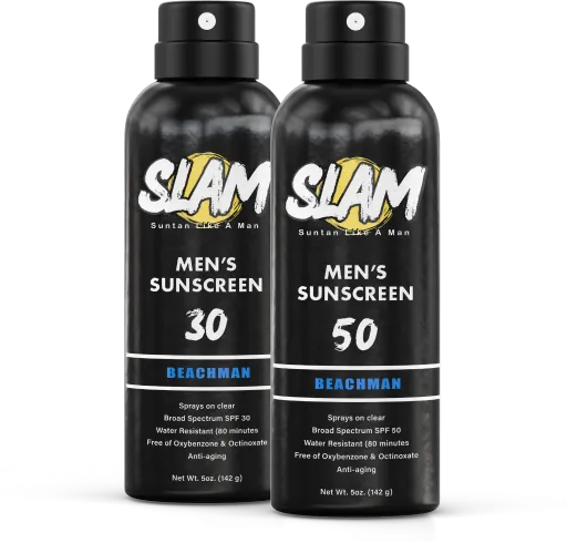 Bundle Pack BeachMan- SPF 30 & 50 by Slam Sunscreen