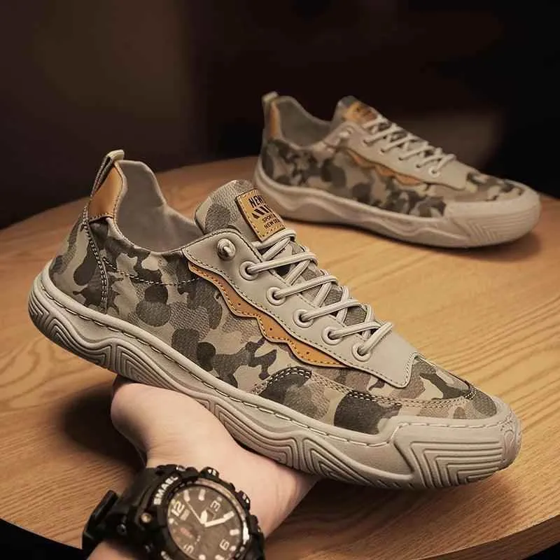 Camouflage Fashion Sneakers - Men's Casual Shoes SZ130