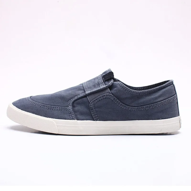 Canvas Shoes Breathable Men&#39;s Slip-on Loafers Men Sneakers Casual Comfortable Male Footwear Designer Shoes Men Zapatos De Hombre