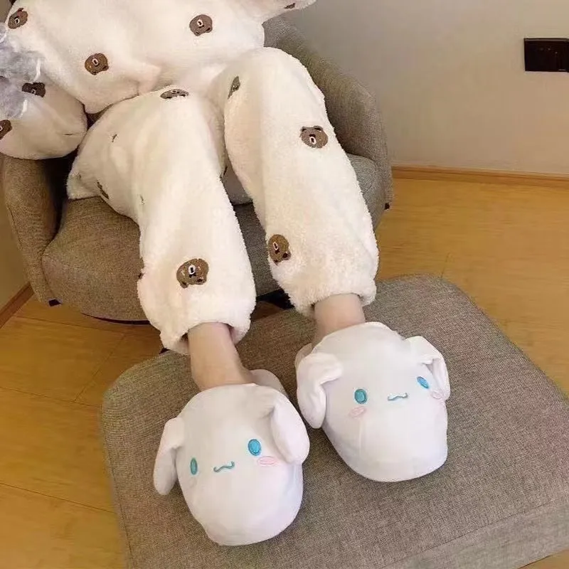 Creative Cinnamoroll Slippers Ears Can Move