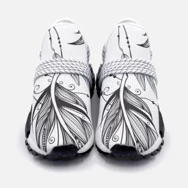 feathers  Unisex Lightweight Custom shoes