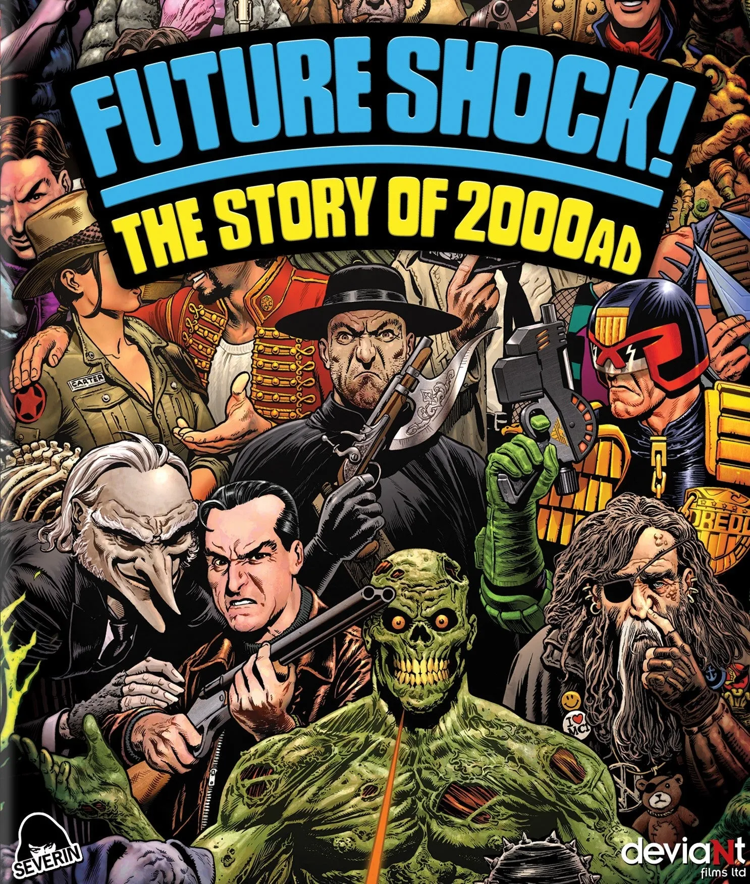 FUTURE SHOCK!: THE STORY OF 2000AD BLU-RAY