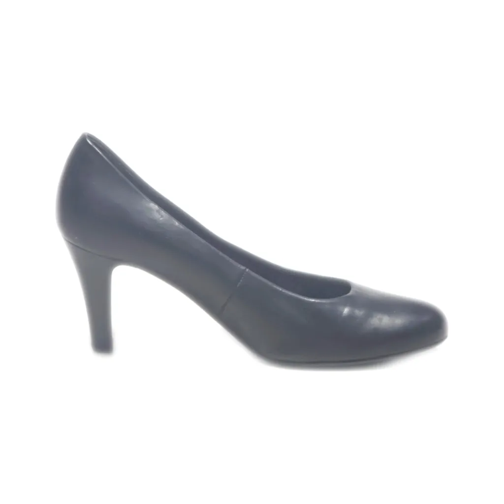 Gabor High-Heel Shoes Leather Blue Colour For Women