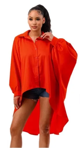 Highlight T304 Oversized High-low Top