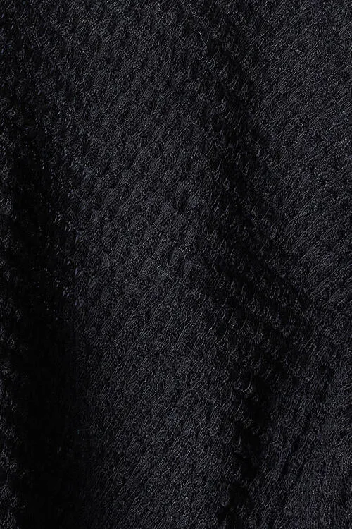 Huntley High-Low Slit Knit Top