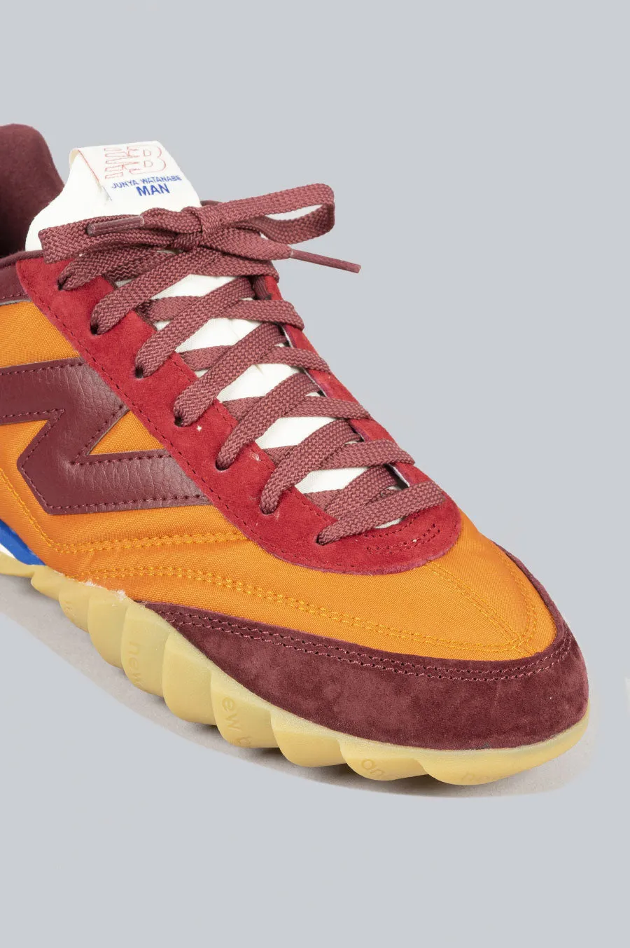 JUNYA WATANABE MAN X NEW BALANCE RC30 ORANGE BURGUNDY