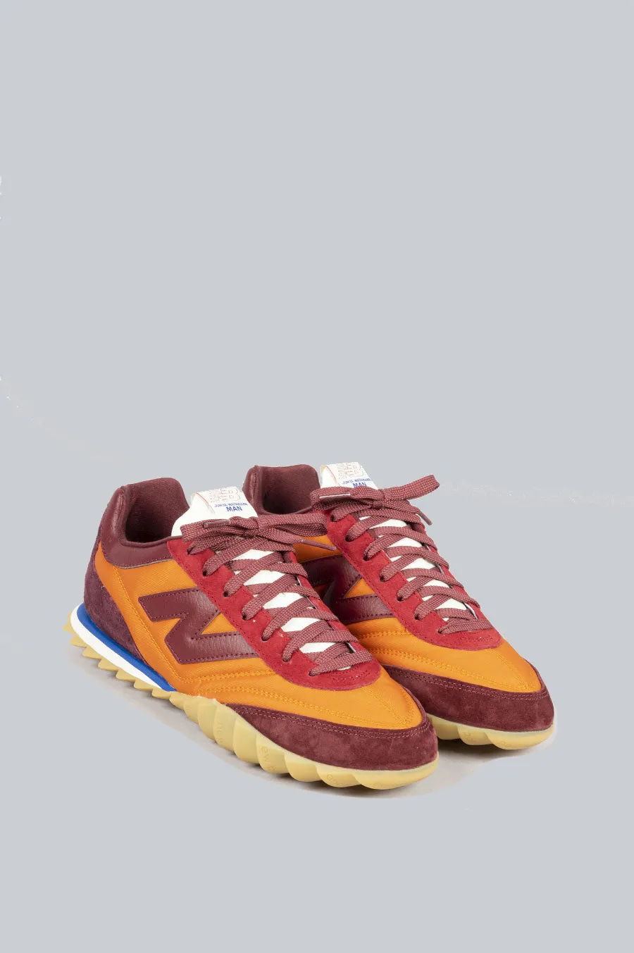 JUNYA WATANABE MAN X NEW BALANCE RC30 ORANGE BURGUNDY