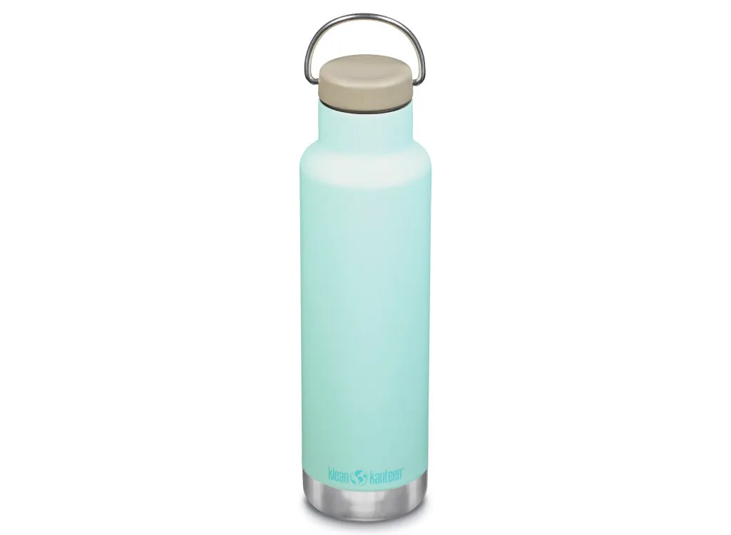 Klean Kanteen 592ml Classic Insulated Water Bottle with Loop Cap