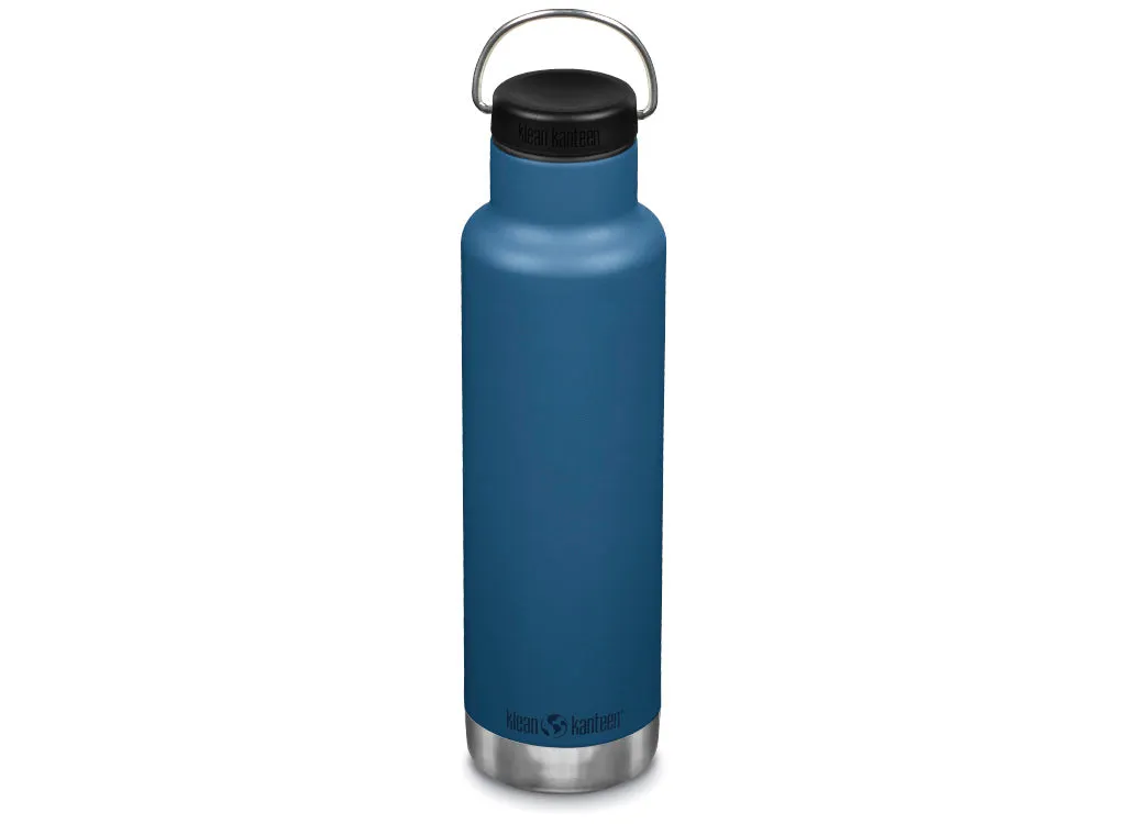 Klean Kanteen 592ml Classic Insulated Water Bottle with Loop Cap