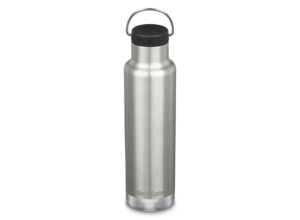 Klean Kanteen 592ml Classic Insulated Water Bottle with Loop Cap