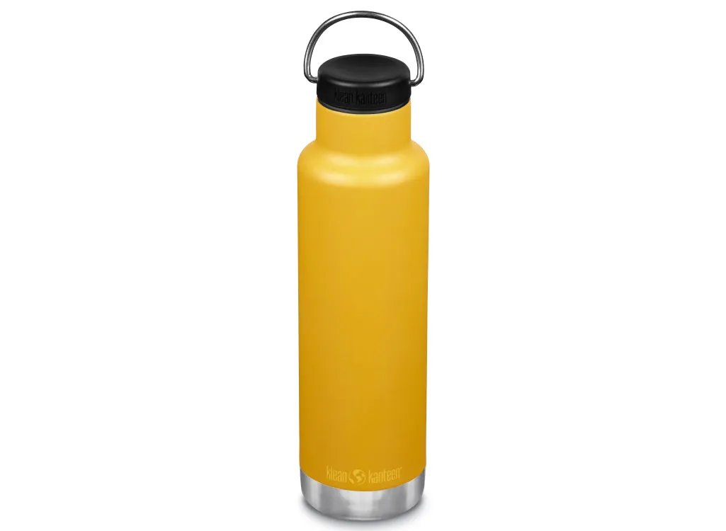 Klean Kanteen 592ml Classic Insulated Water Bottle with Loop Cap