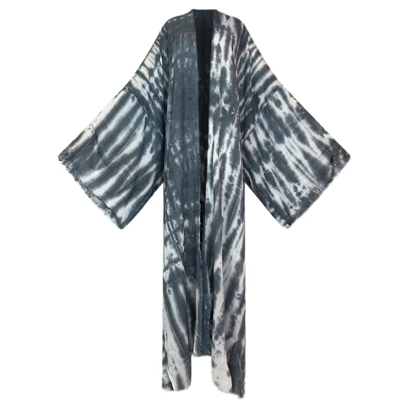 Linen Tie-dye Kimono