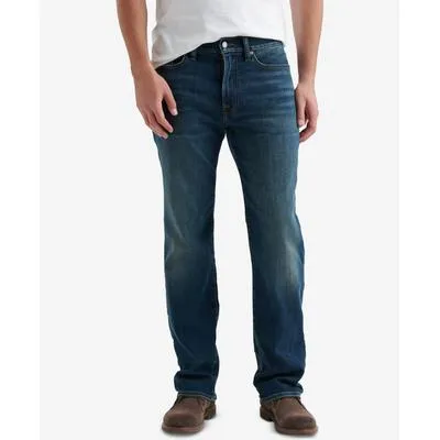 Lucky Brand Lucky Brand Mens 363 Straight Fit Jeans 36 x 30 Ferncreek Blue
