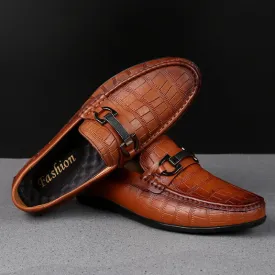 Men Loafers Real Leather Shoes Fashion Men Boat Shoes Brand Men Casual Leather Shoes Male Flat Shoes 2019 New Big Size 45 C4