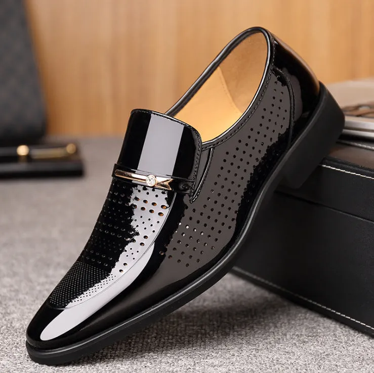 Men's Business Breathable  Leather Shoes