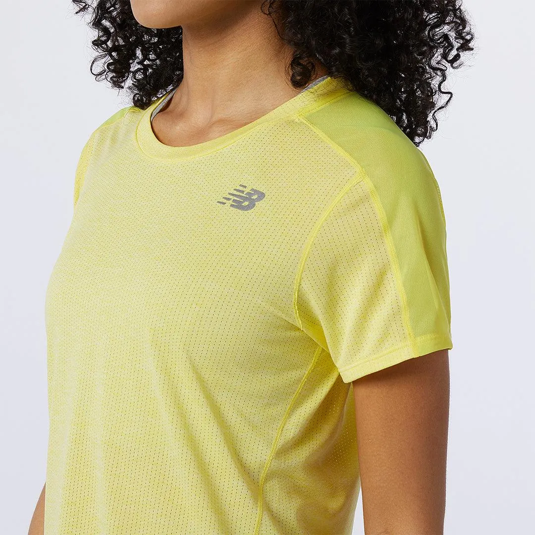 New Balance - Impact Run Short Sleeve - Femme