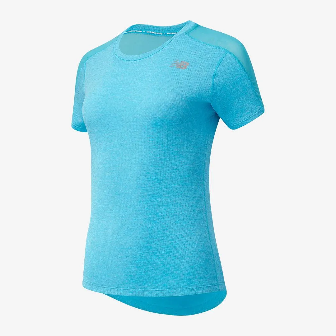 New Balance - Impact Run Short Sleeve - Femme