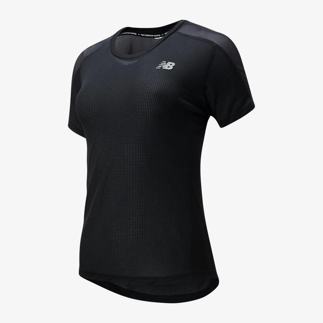 New Balance - Impact Run Short Sleeve - Femme