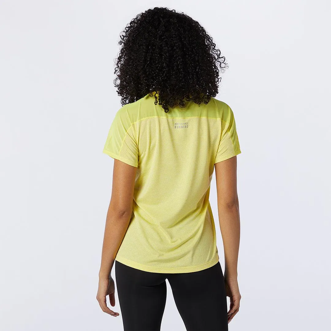 New Balance - Impact Run Short Sleeve - Femme