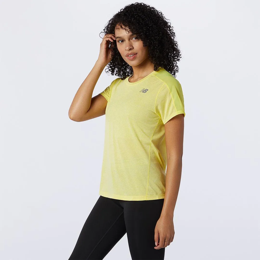 New Balance - Impact Run Short Sleeve - Femme