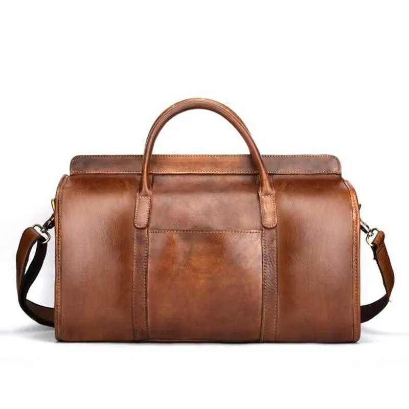 Noah Cow Leather Duffel Bag