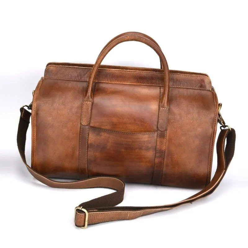 Noah Cow Leather Duffel Bag