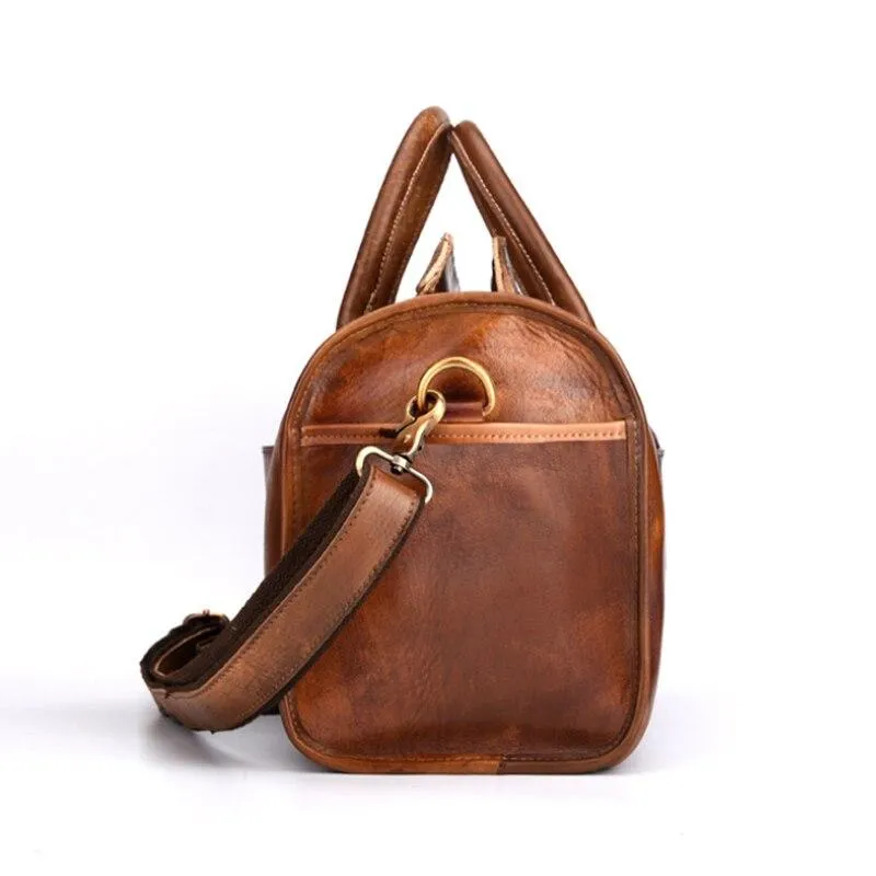 Noah Cow Leather Duffel Bag