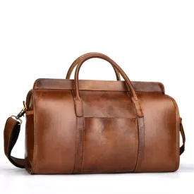 Noah Cow Leather Duffel Bag
