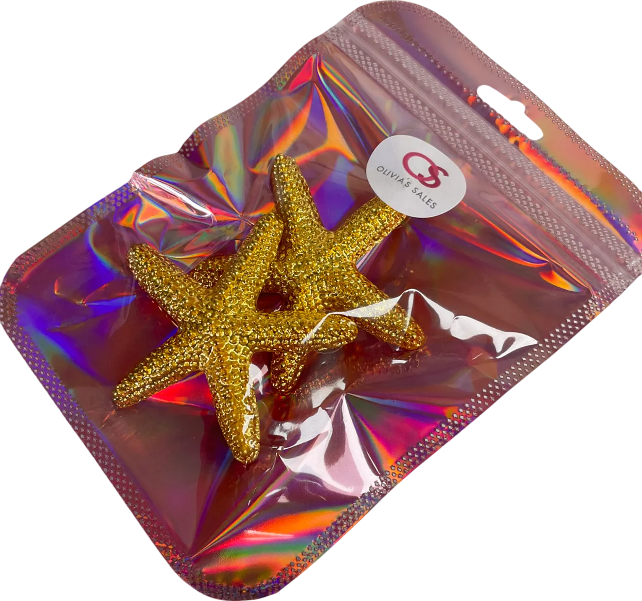 olivia sales Metallic Starfish Earrings One Size