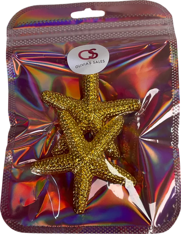 olivia sales Metallic Starfish Earrings One Size