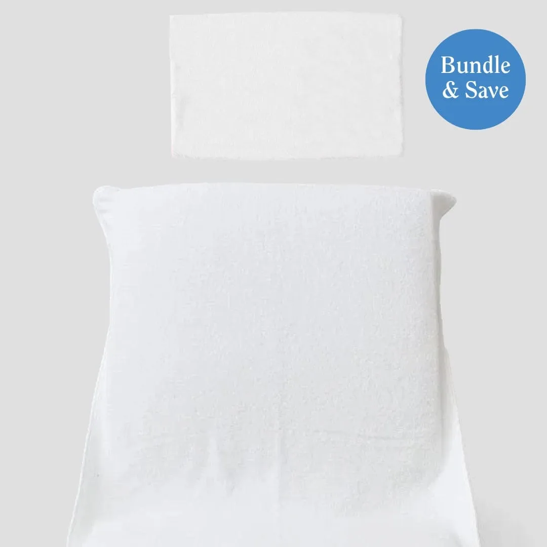 Pool Lounge Cover and Pillow Sham Bundle (8 pieces)