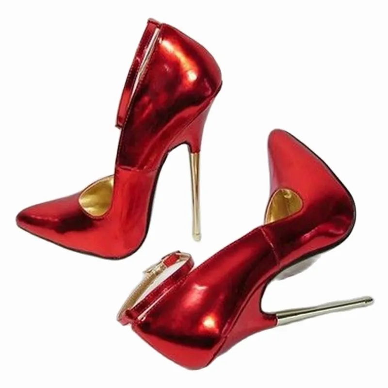 Super Metal High Heel Pump