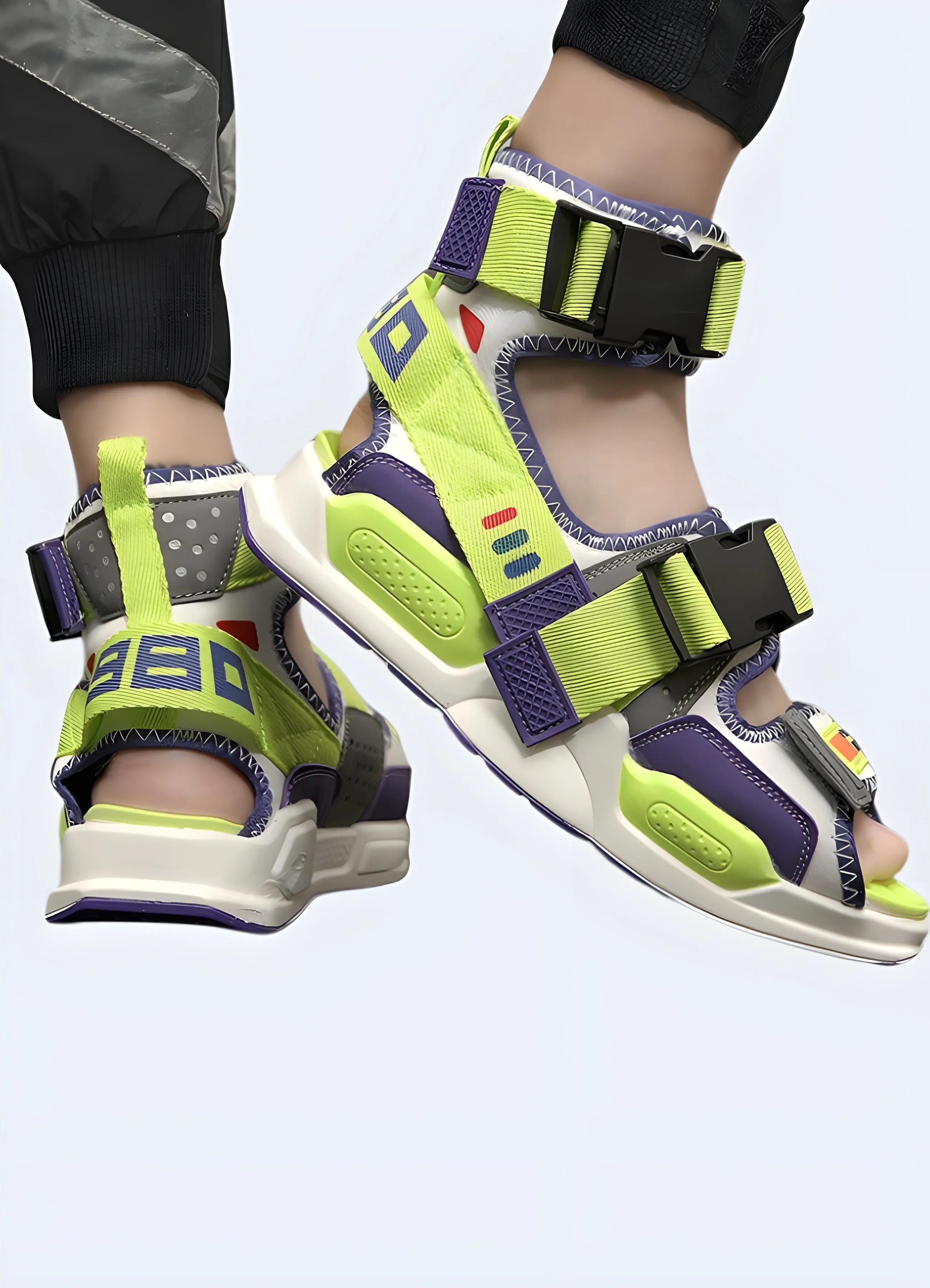 Techwear Cyberpunk Sandals