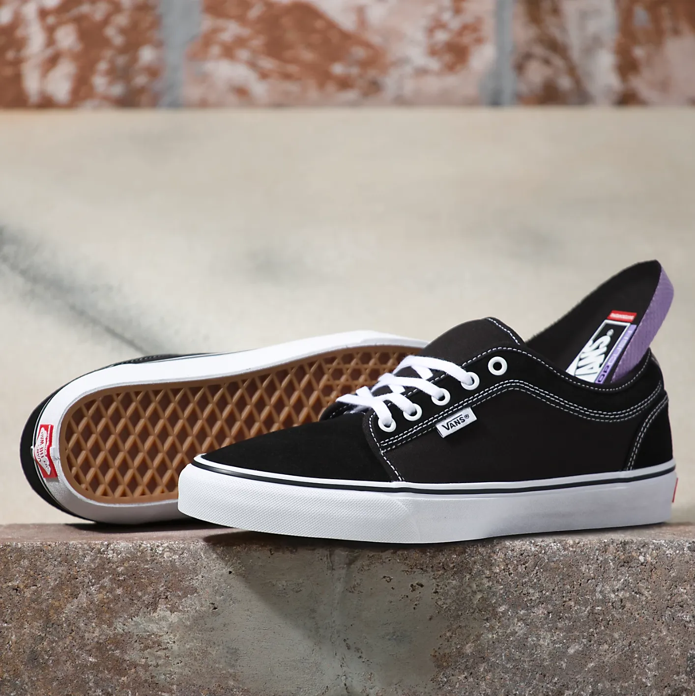 Vans Skate Chukka Low - Black/White