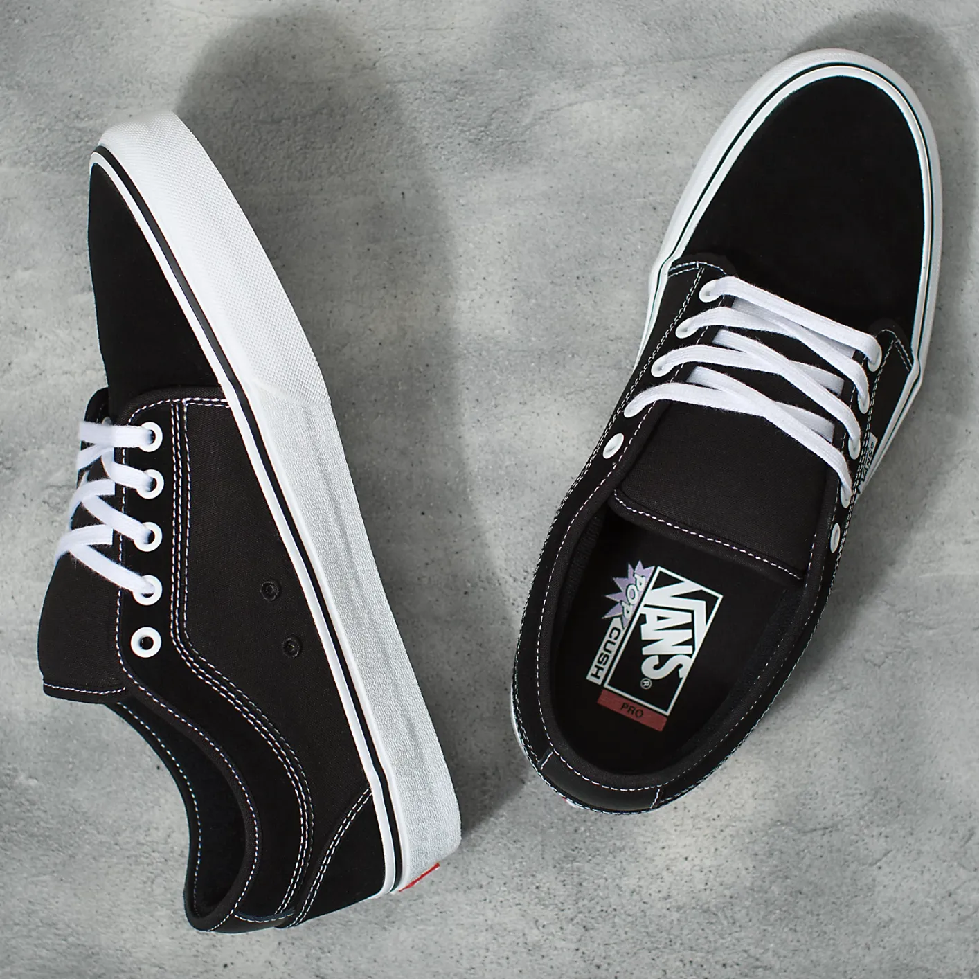 Vans Skate Chukka Low - Black/White