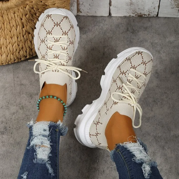 Wholesale Rubber Plaid Breathable Dad Shoes