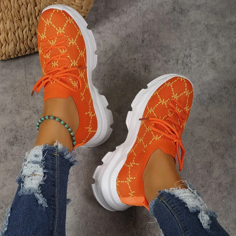 Wholesale Rubber Plaid Breathable Dad Shoes