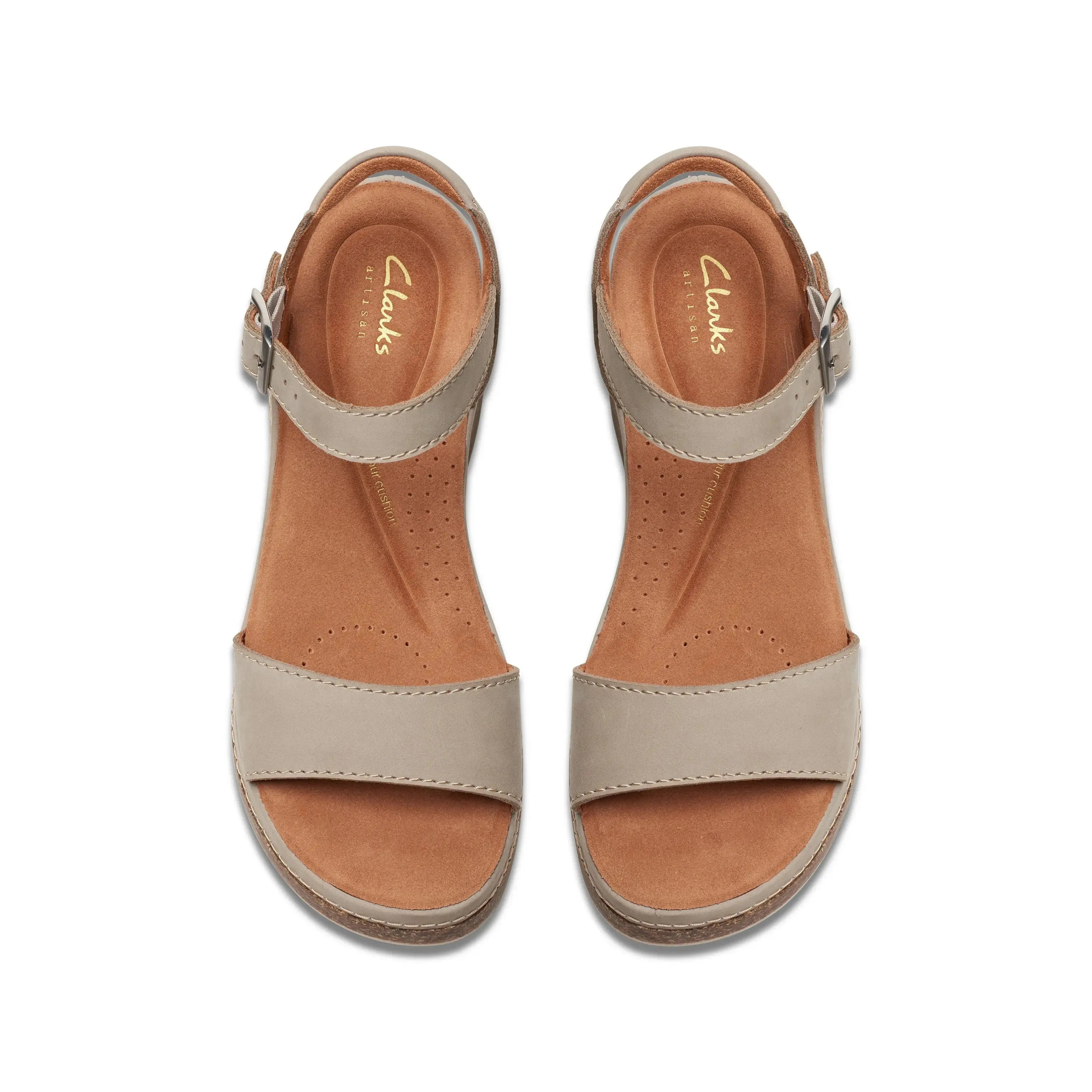 Women's Clarks Kassanda Lily – Strappy Wedge Sandals for Style & Comfort