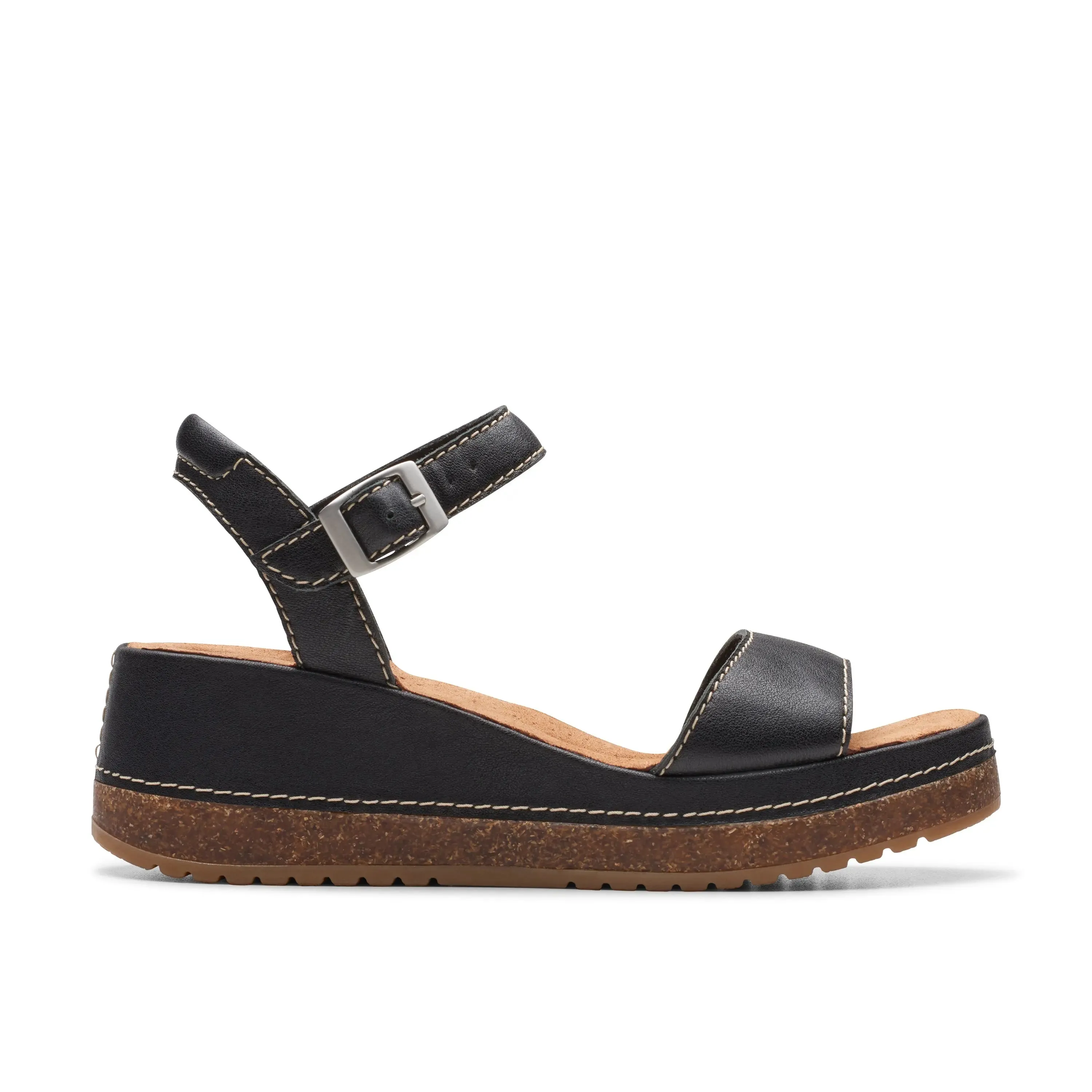 Women's Clarks Kassanda Lily – Strappy Wedge Sandals for Style & Comfort