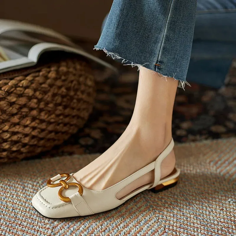 Women's Retro Slingback Sandals