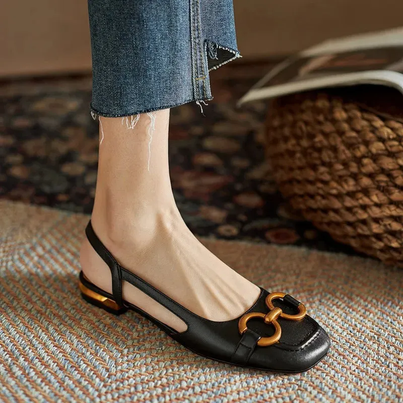 Women's Retro Slingback Sandals