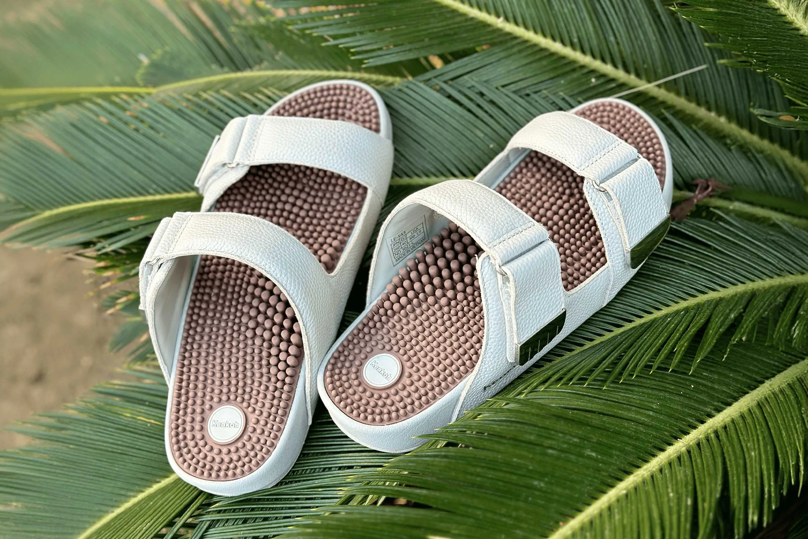 Yamato Leather Reflexology Sandals