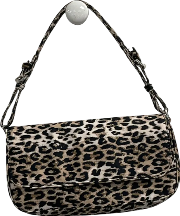 ZARA Cream Zara Animal Print Tote Bag Sales One Size